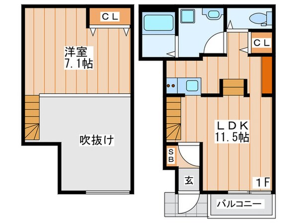 50(ｇｏ-ｚｅｒｏ)の物件間取画像